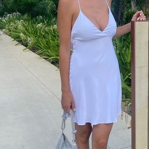 White zara dress